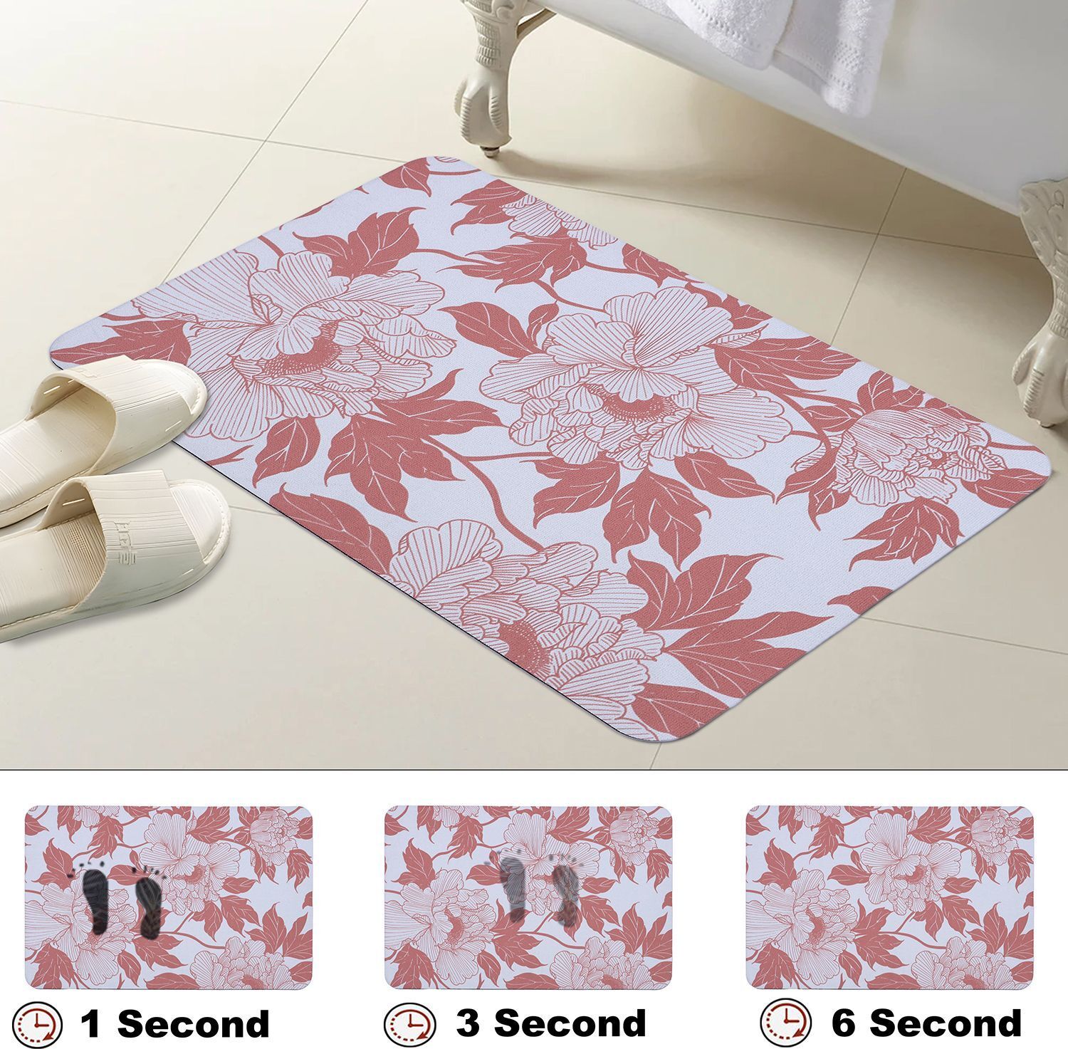 flipkart smartbuy Rubber Bathroom Mat-picture-38