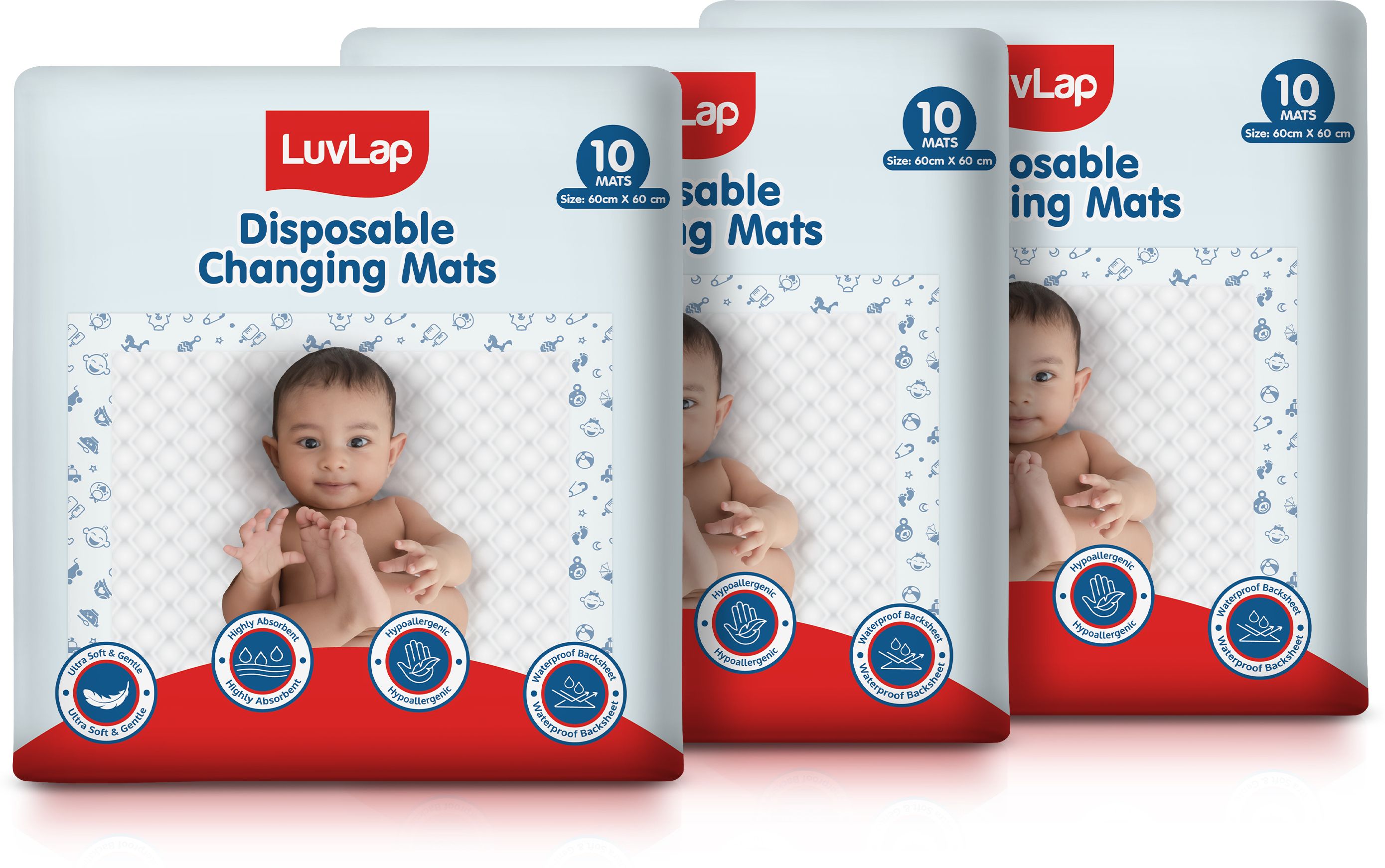 luvlap Microfiber Baby Bed Protecting Mat-picture-20
