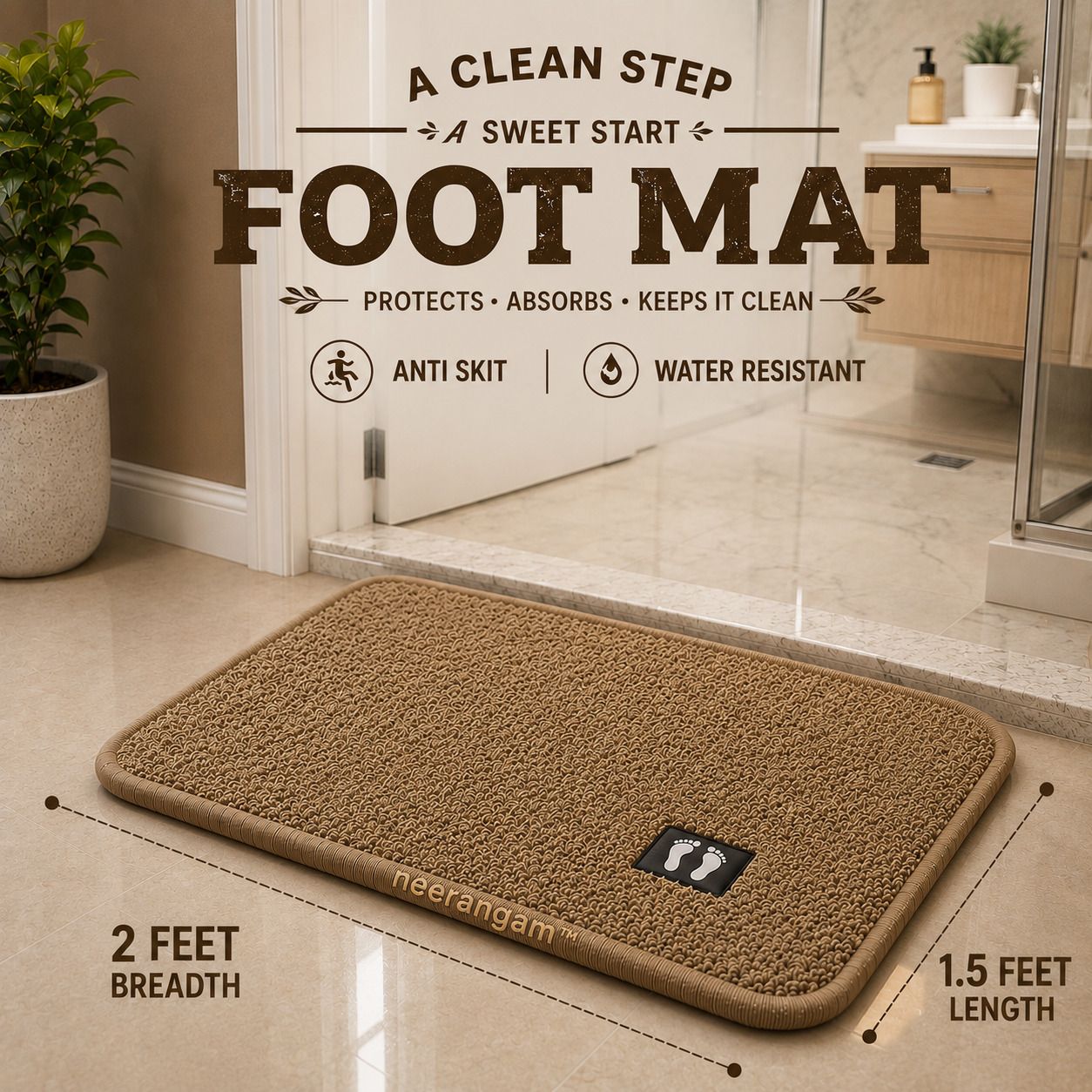 neerangam Cotton Door & Floor Mat-picture-38