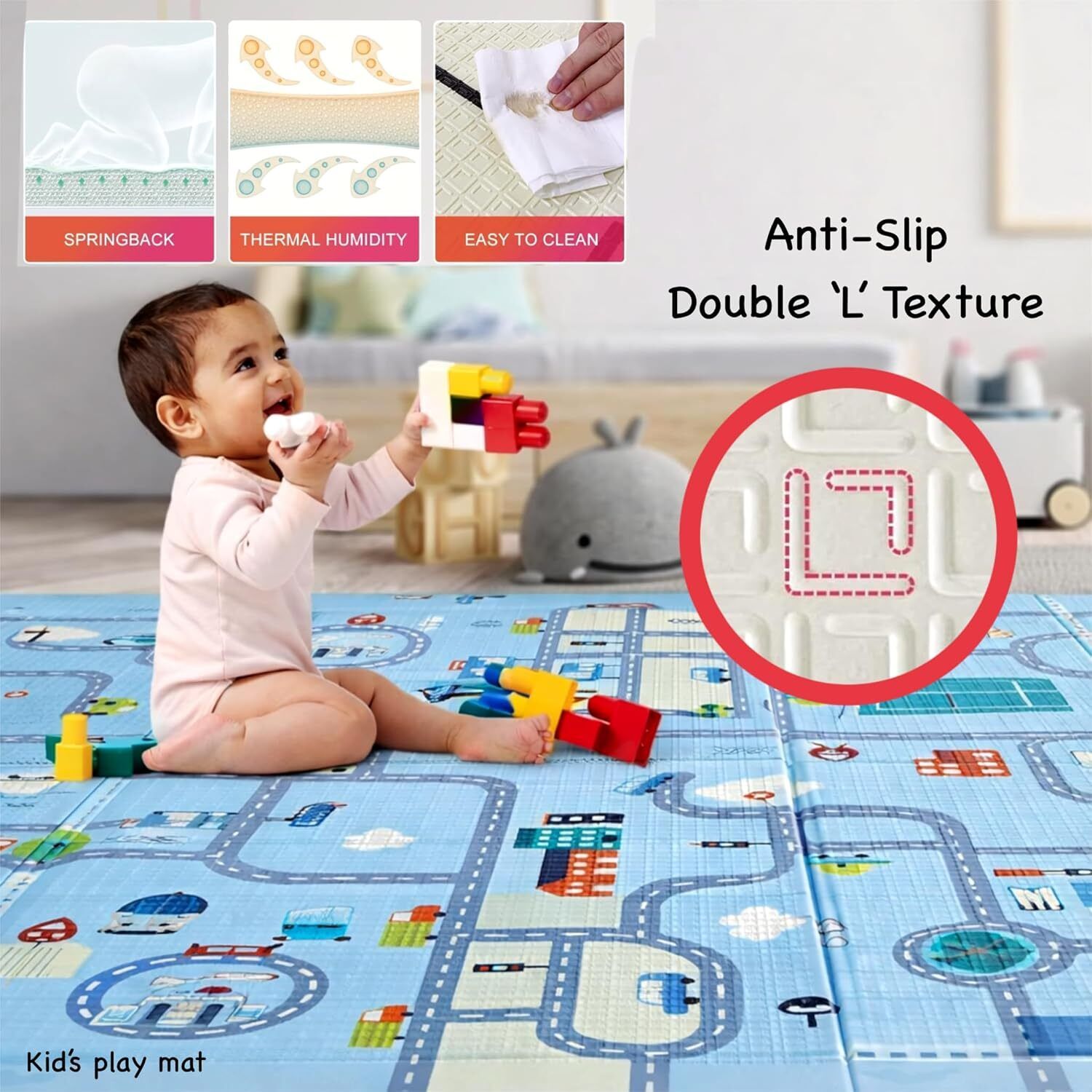 Polyester Baby Bed Protecting Mat-image-24