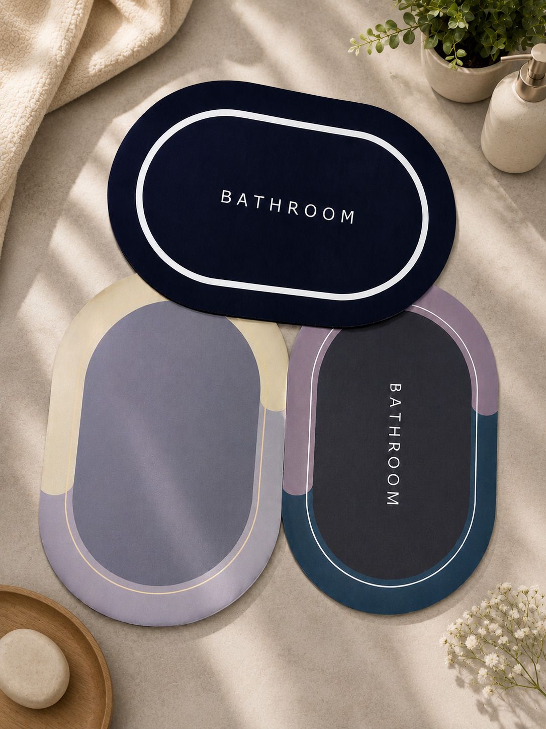 waterproof Rubber Bathroom Mat-picture-46