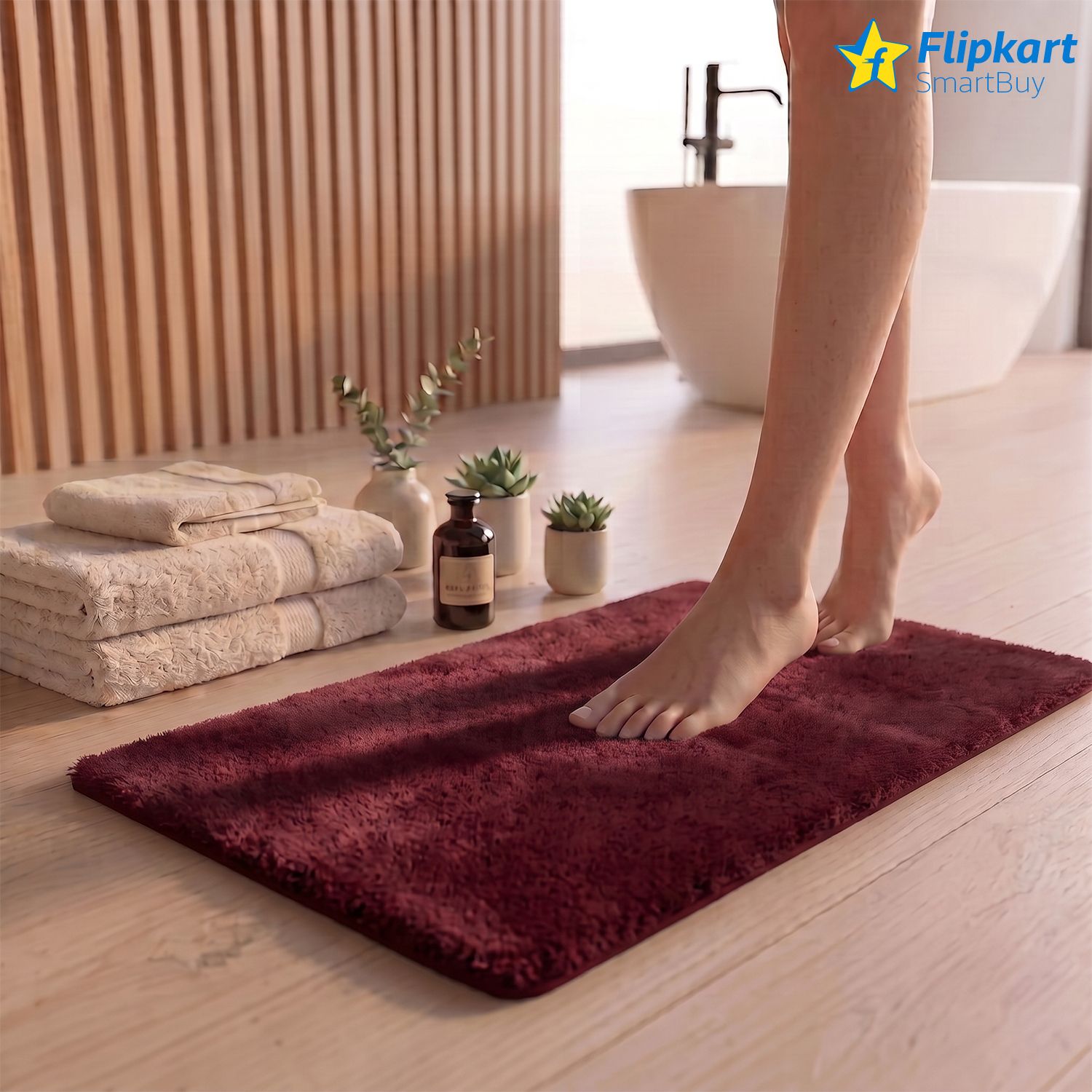 flipkart smartbuy Microfiber Bathroom Mat-picture-30
