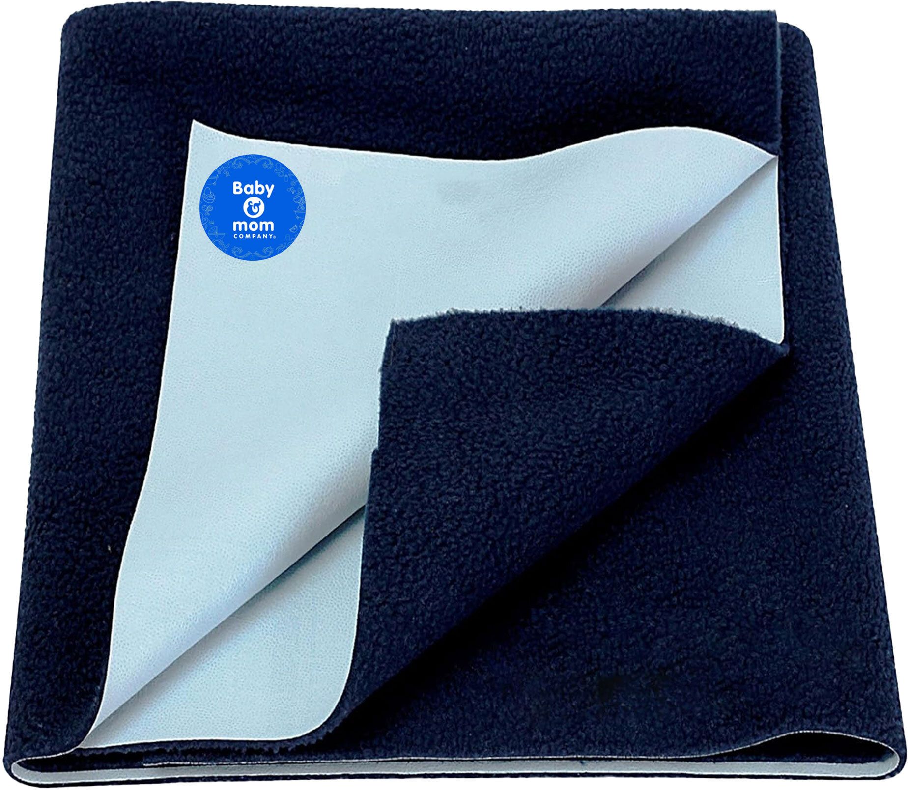 baby & mom company Fast and Easy Dry Sheet Quick Original Baby Dry Sheet Double Bed-picture-17