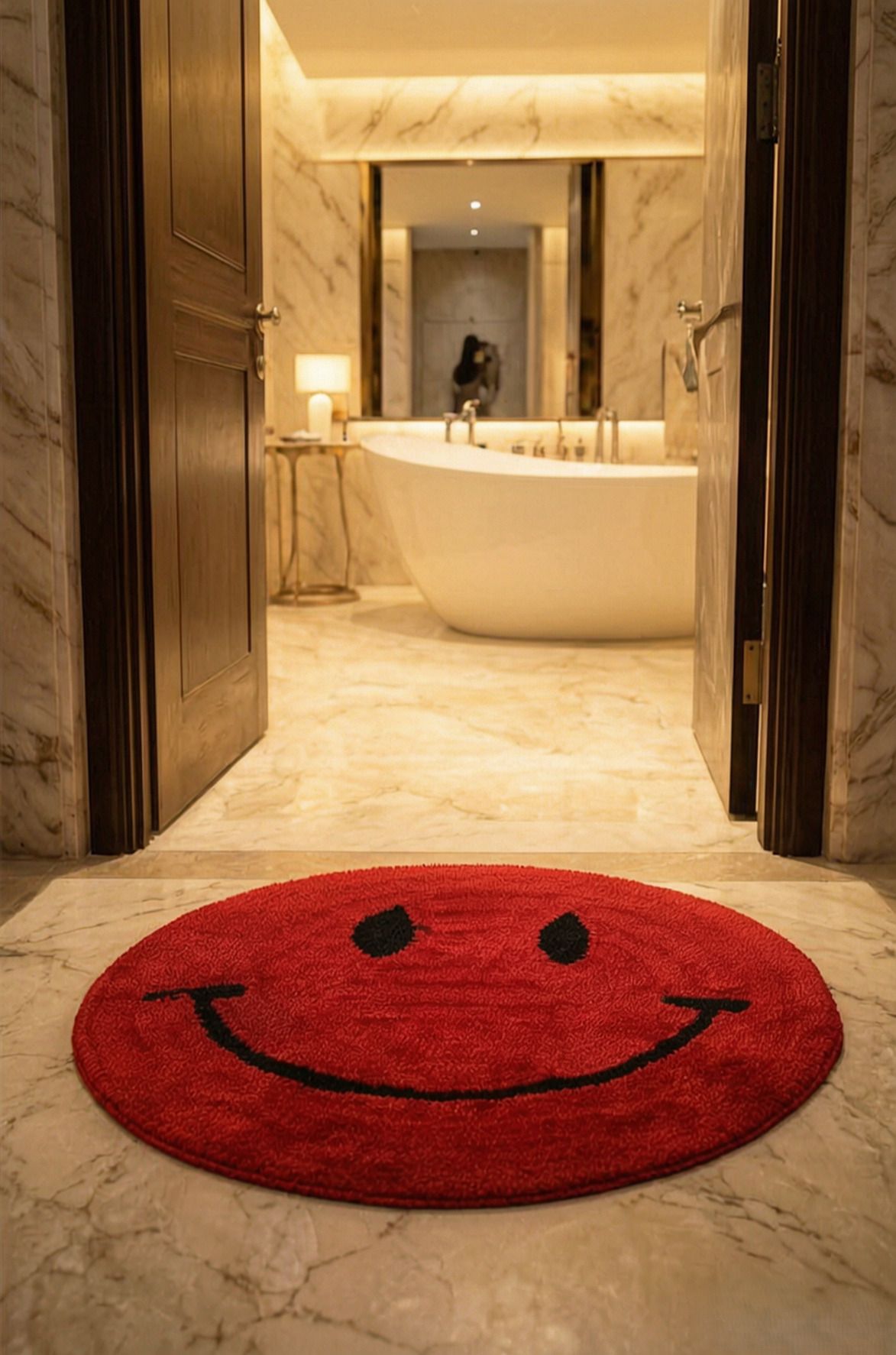 demira creations Microfiber Bathroom Mat-picture-41