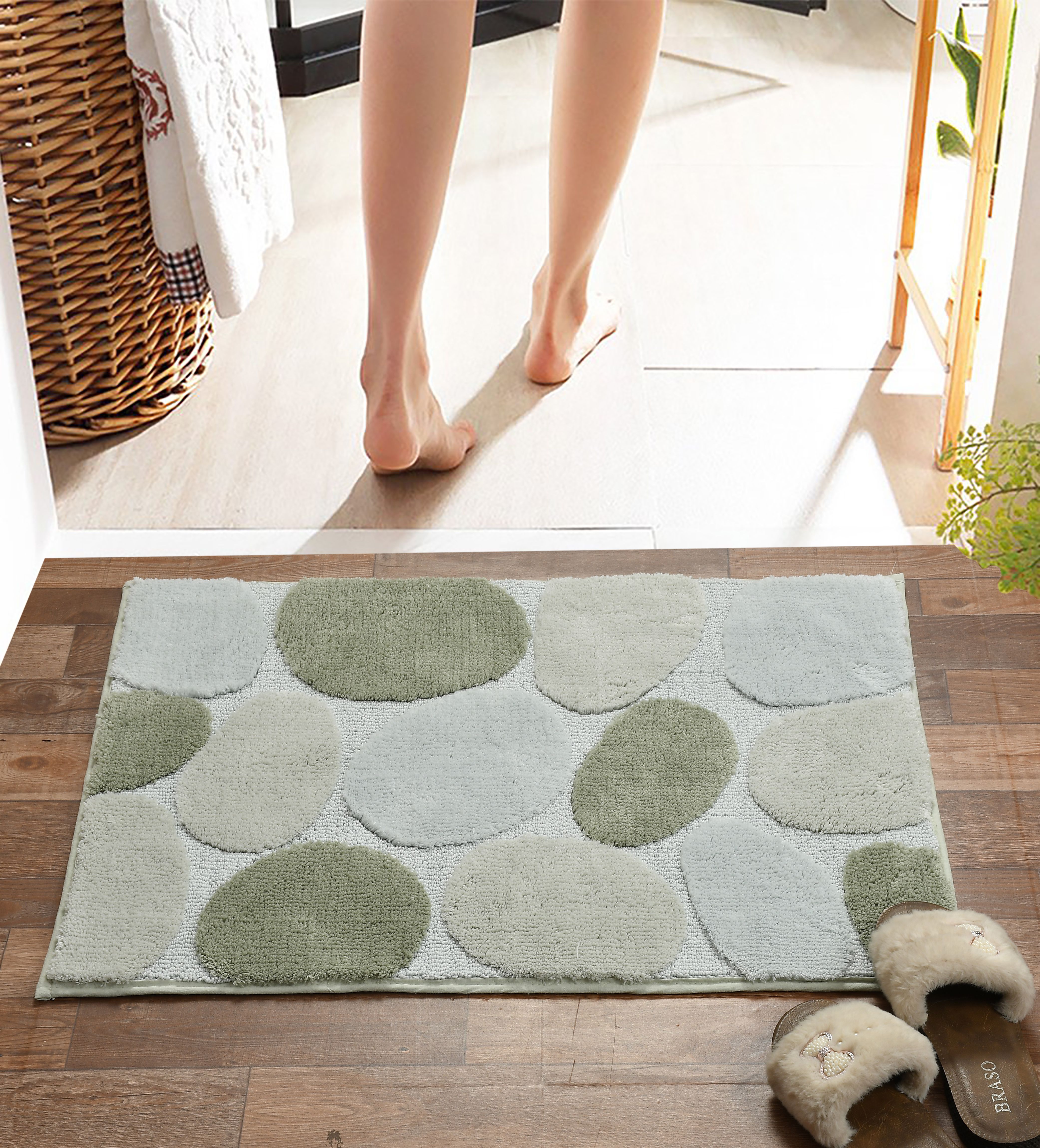 pano Polyester Bathroom Mat-picture-38