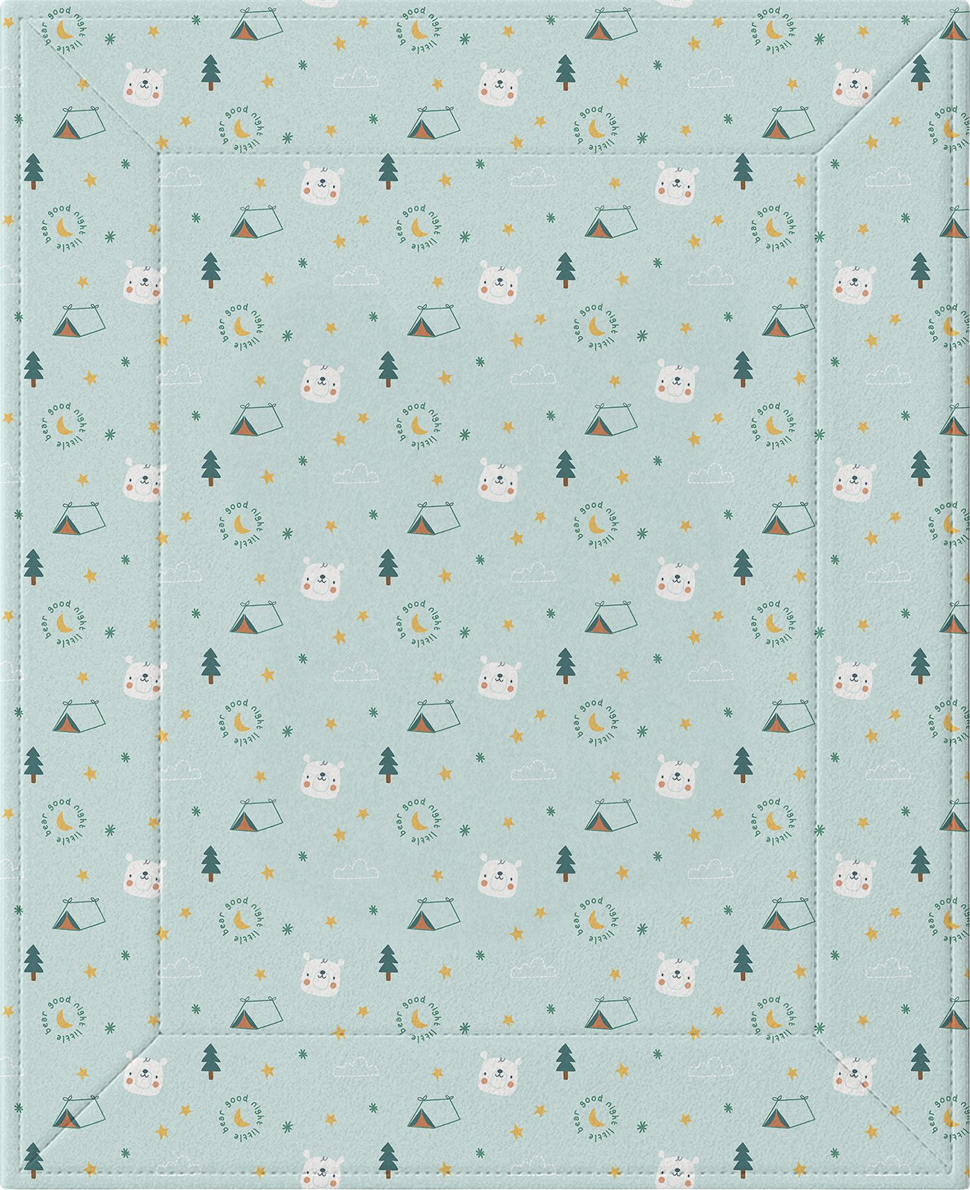 tidy sleep Cotton Baby Bed Protecting Mat-picture-2