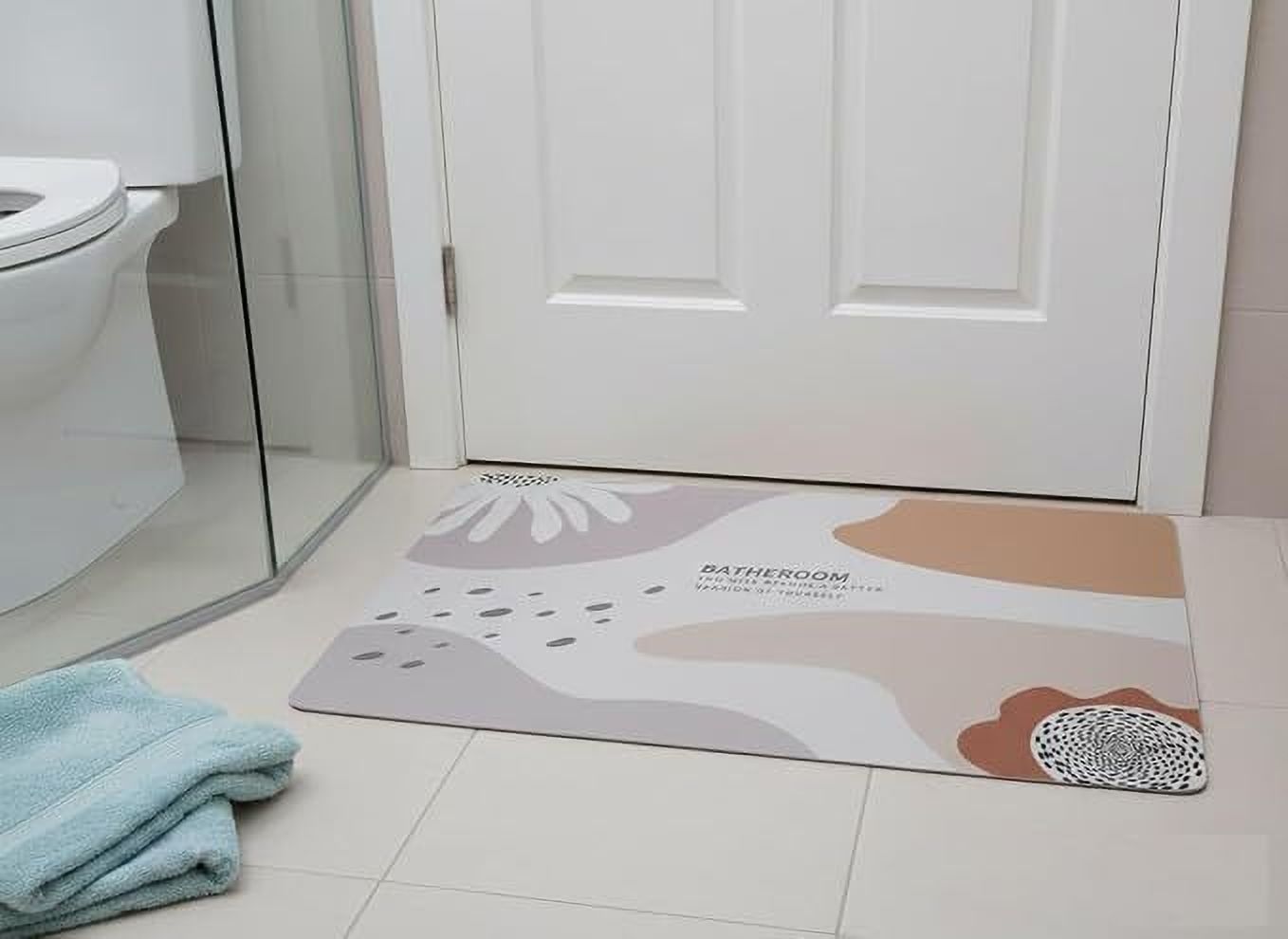 grebe Nylon, Cotton, Silicone Bathroom Mat-picture-32
