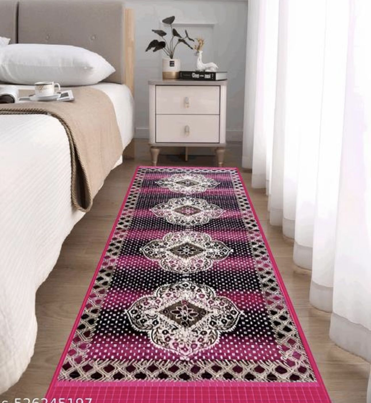 Pink Cotton Runner-image-2