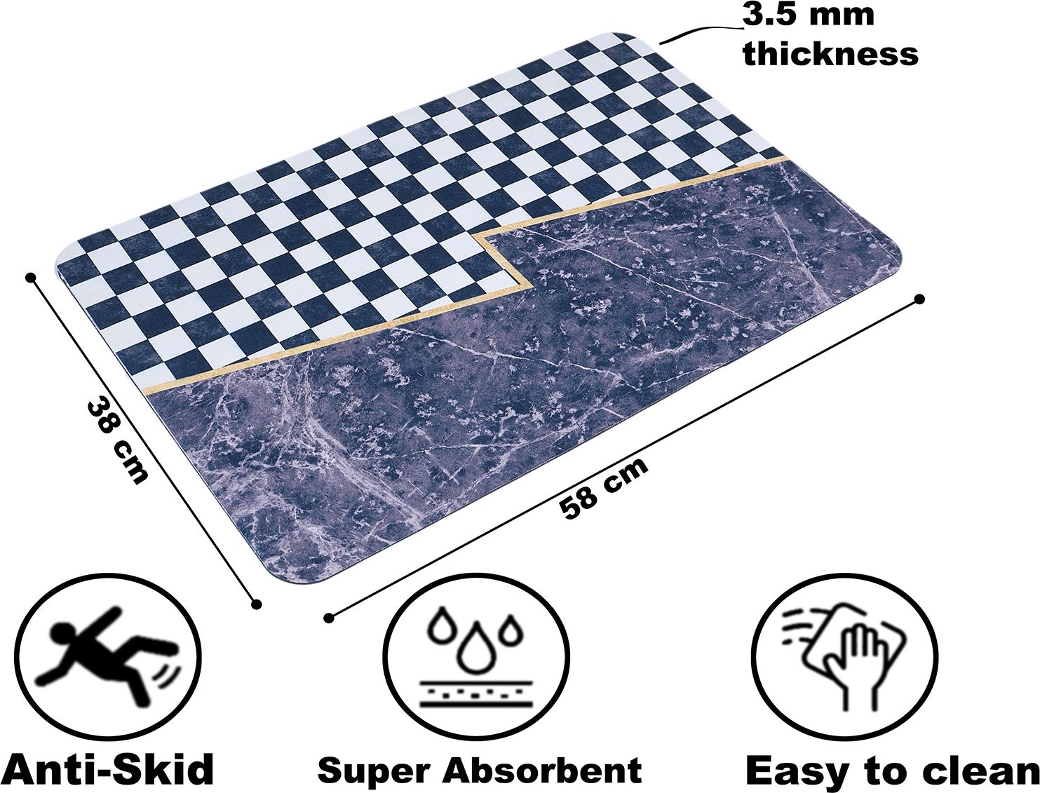 flipkart smartbuy Rubber Bathroom Mat-picture-20