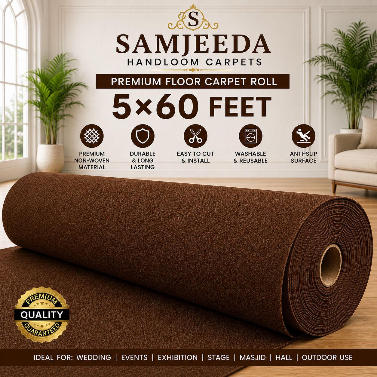 samjeeda handloom carpets Nylon Grass Mat Mat-picture-13