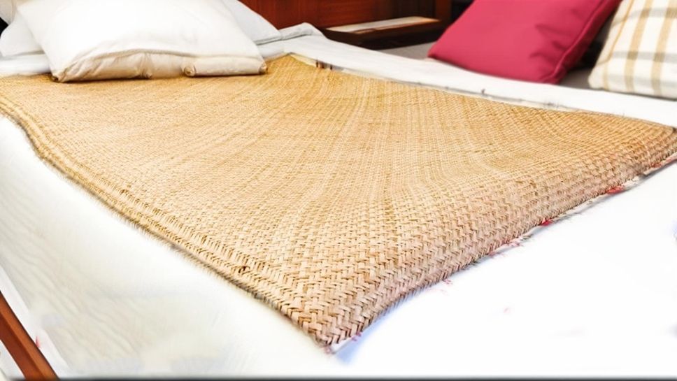 hand weaving Jute Baby Sleeping Mat-picture-22