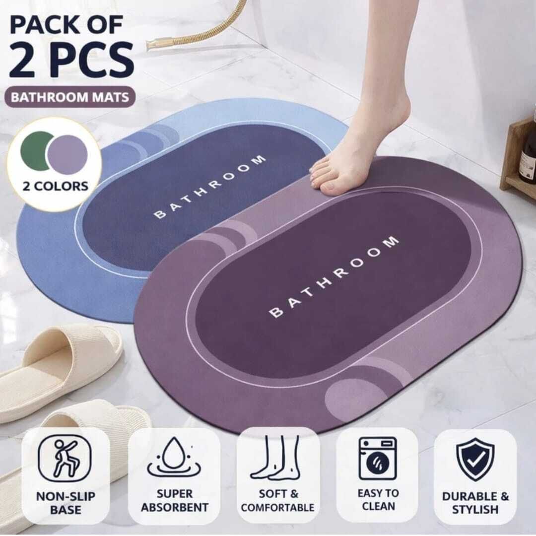 Microfiber Bathroom Mat-image-18