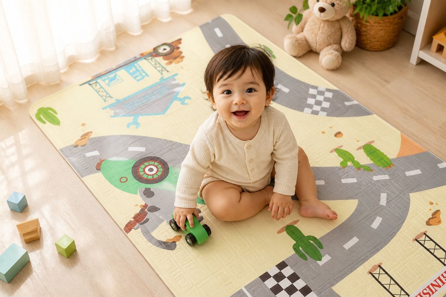 diaper panda Rubber Baby Play Mat-picture-17