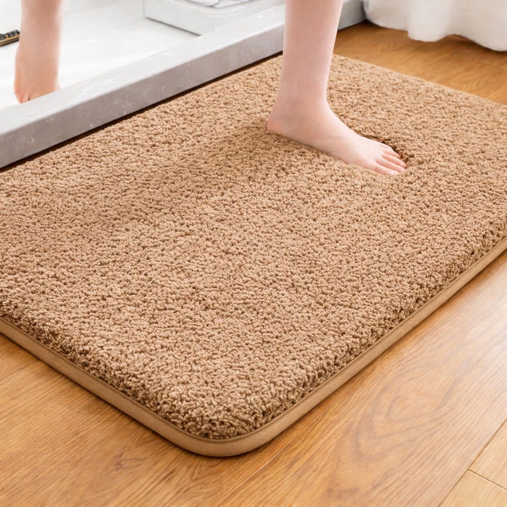 hownice Cotton, Rubber, Microfiber, Plastic Bathroom Mat-picture-18