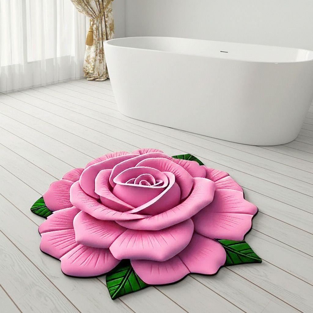 rugana Rubber Bathroom Mat-picture-27