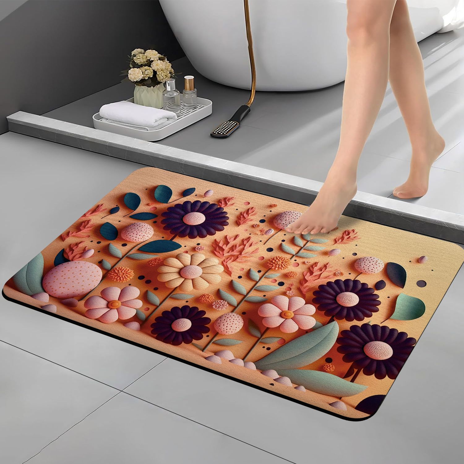 sunvibe Rubber Bathroom Mat-picture-8