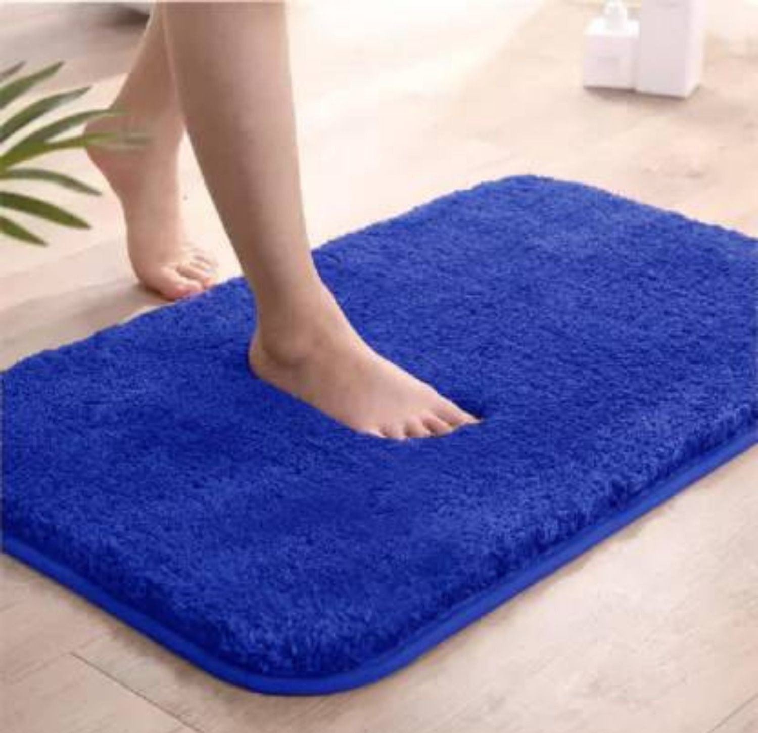 hownice Microfiber, Cotton, Rubber Bathroom Mat-picture-17