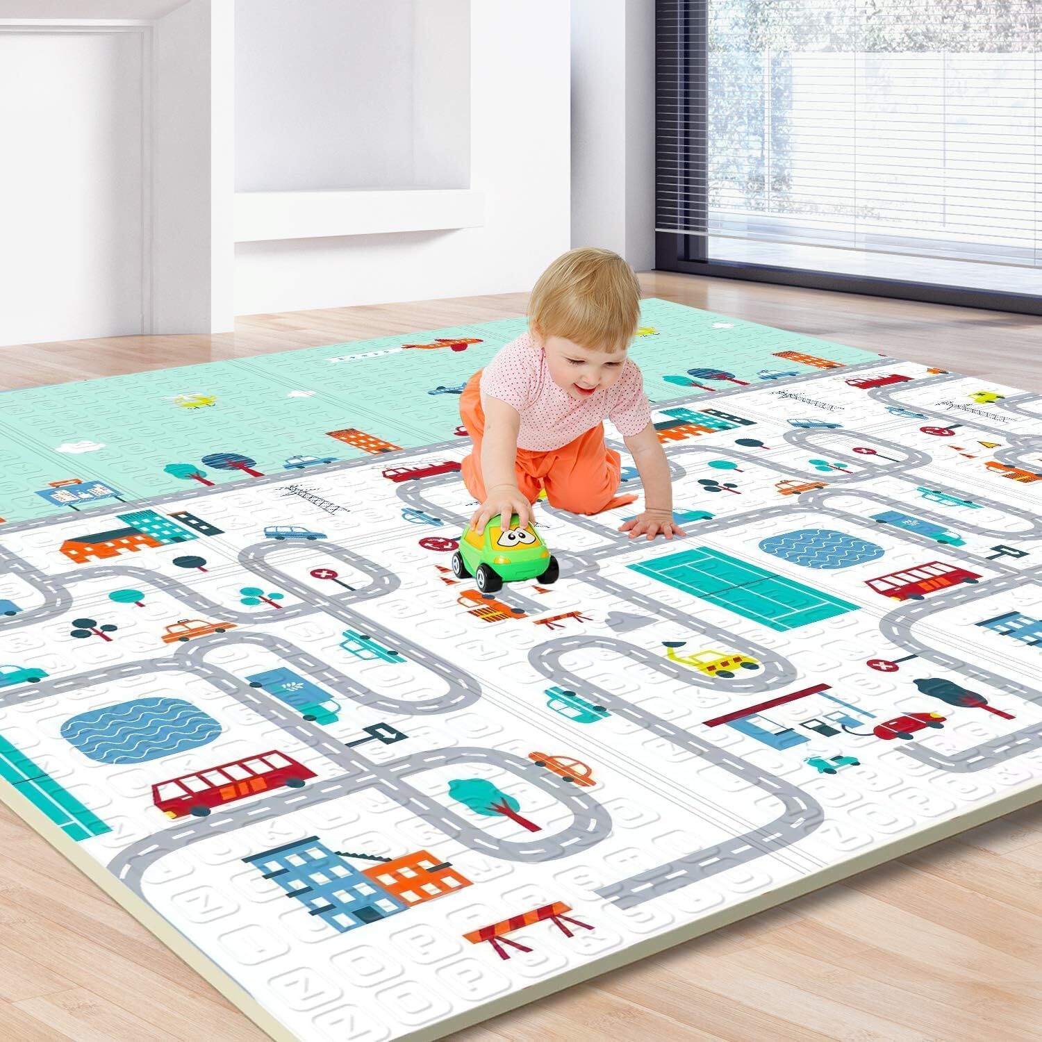 Microfiber Baby Play Mat-image-32