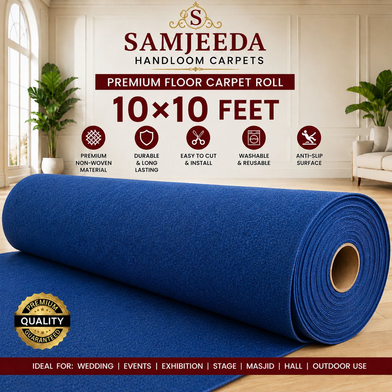 samjeeda handloom carpets Nylon Grass Mat Mat-picture-29