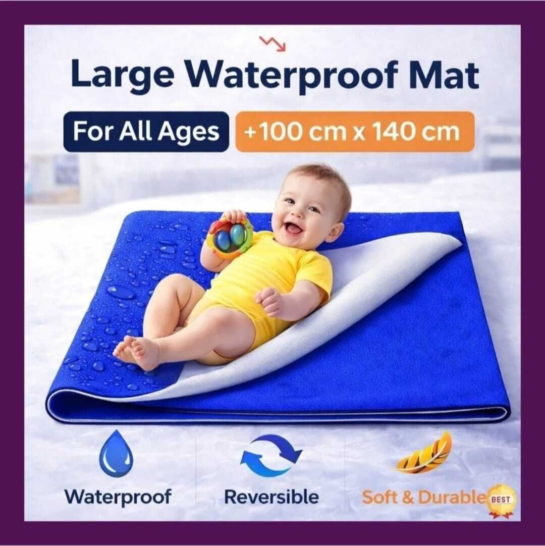Cotton, Jute, Nylon, Rayon Baby Bed Protecting Mat-image-49