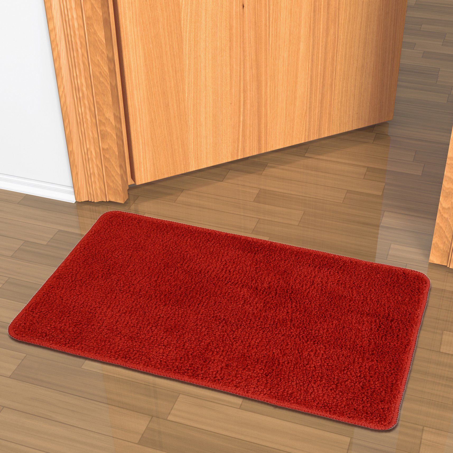 urban living Microfiber, Rubber Bathroom Mat-picture-27
