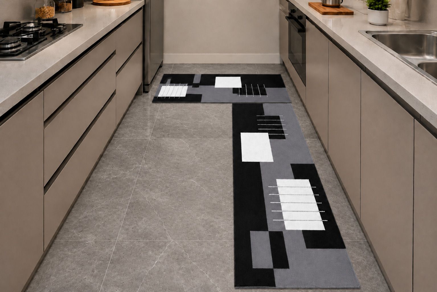 kvyediz 40 cm X 120 cm Polyester, Rubber Runner-picture-11