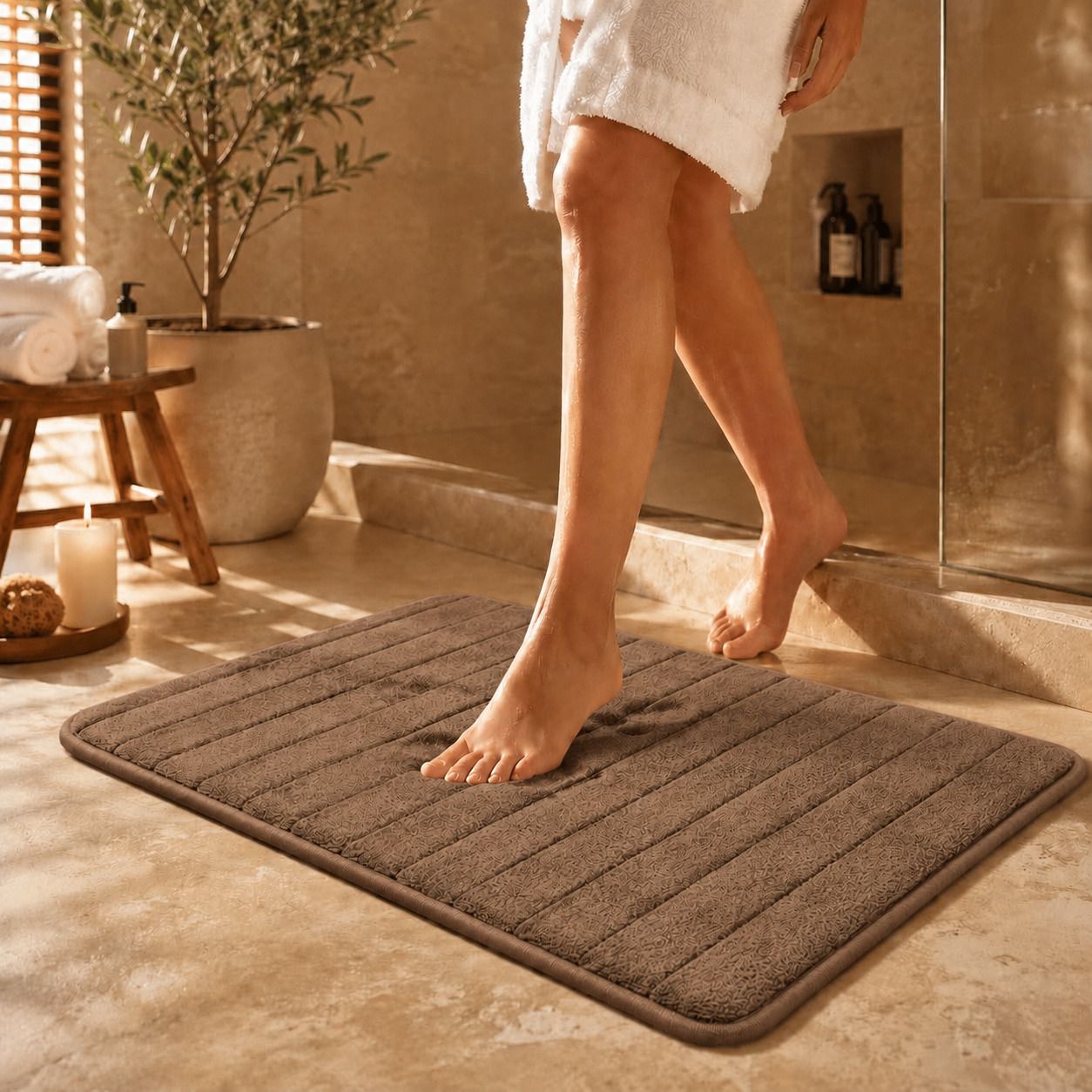 weava home Memory Foam, Velvet Door & Floor Mat-picture-14