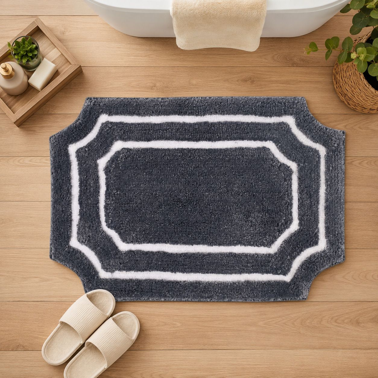 the s living Microfiber Bathroom Mat-picture-43