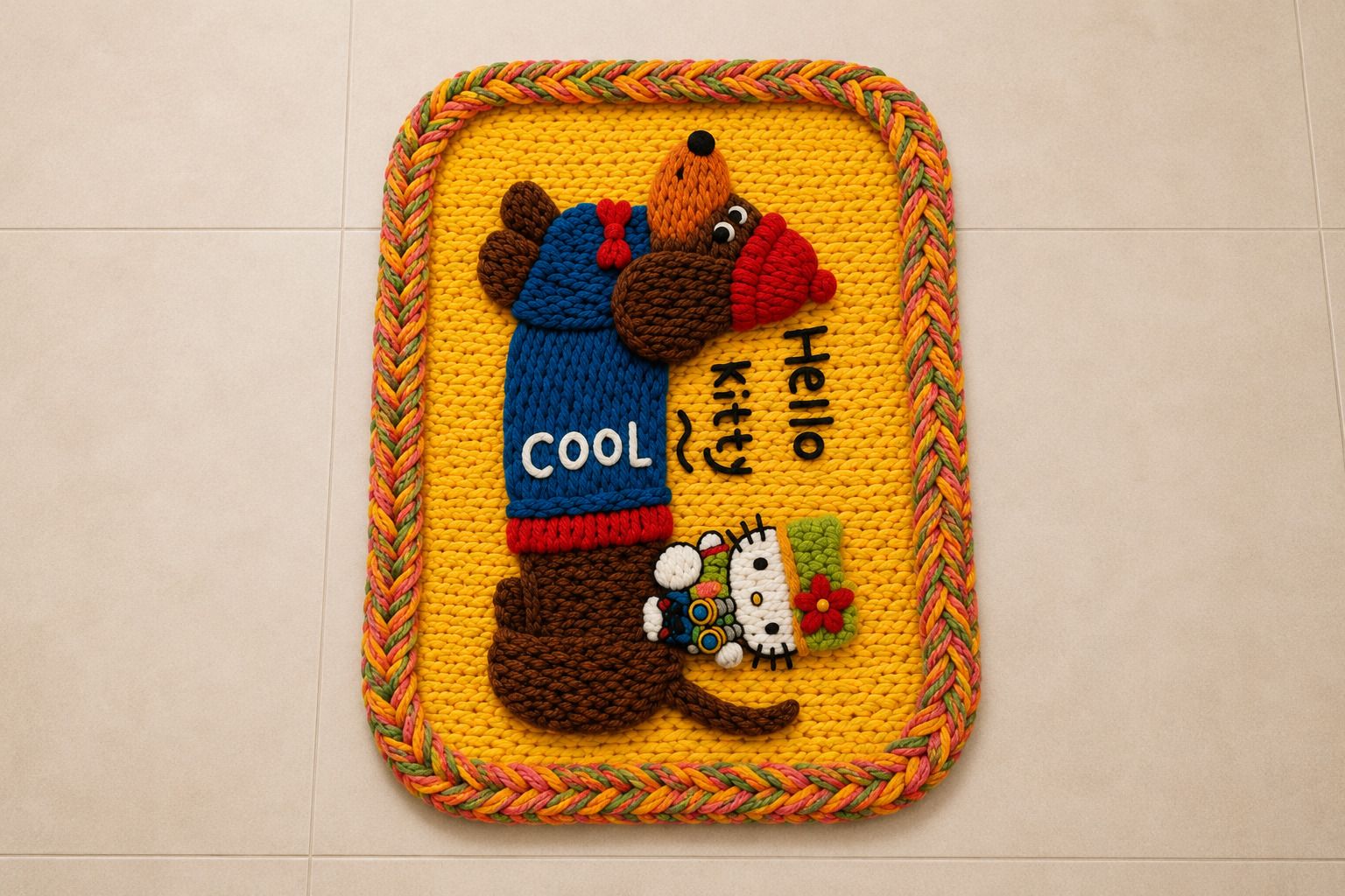 nitinpriya Cotton Bathroom Mat-picture-40