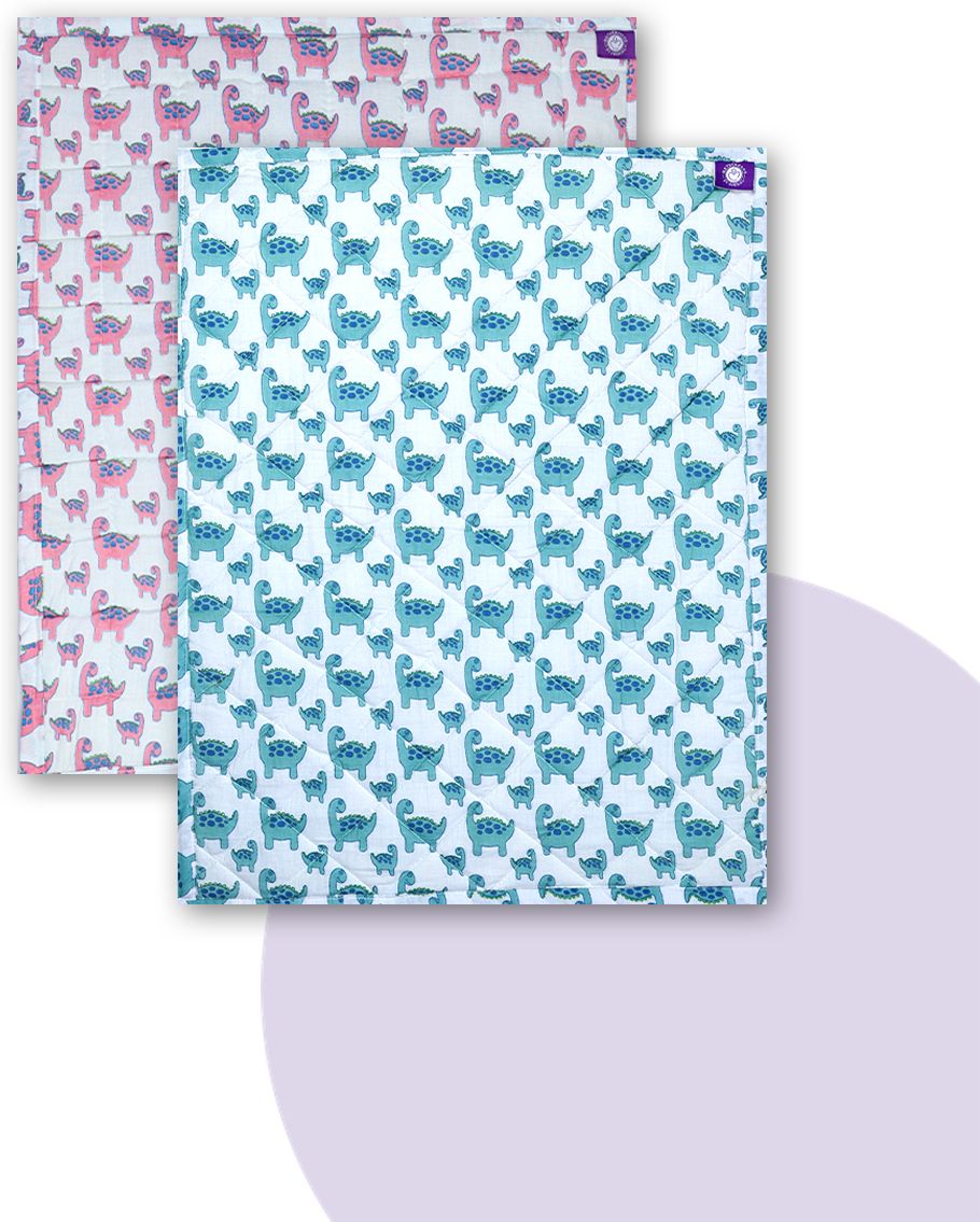 Cotton Baby Bed Protecting Mat-image-34