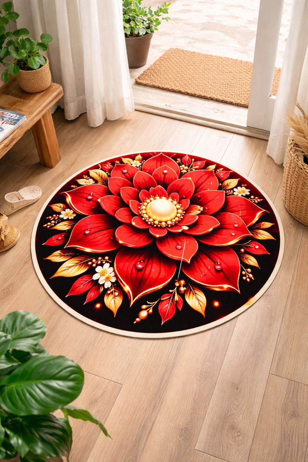 makcraft Velvet Door & Floor Mat-picture-21