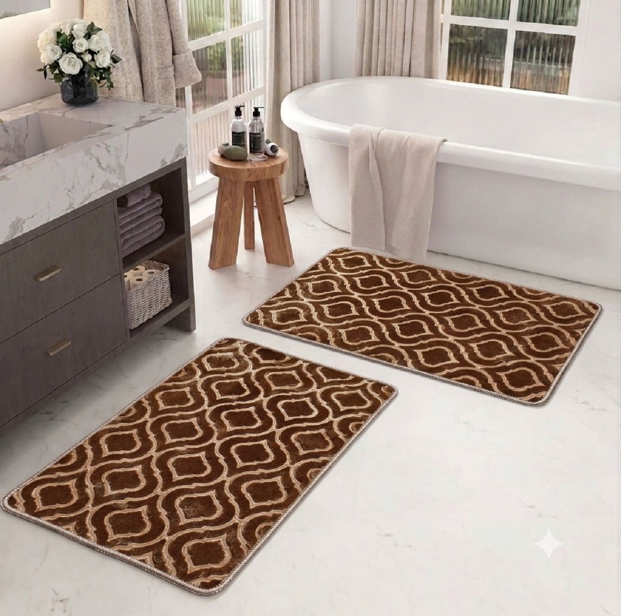 Velvet Bathroom Mat-image-49