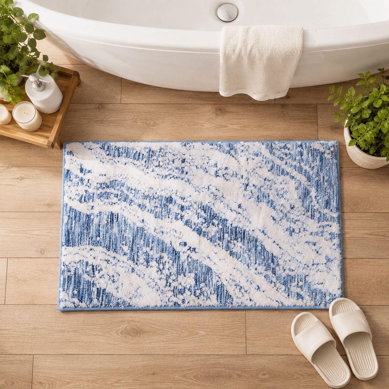 the s living Microfiber Bathroom Mat-picture-44