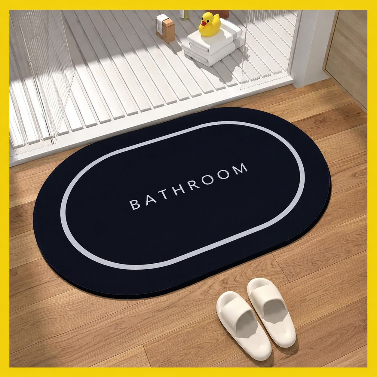 clenvo Rubber Bathroom Mat-picture-42