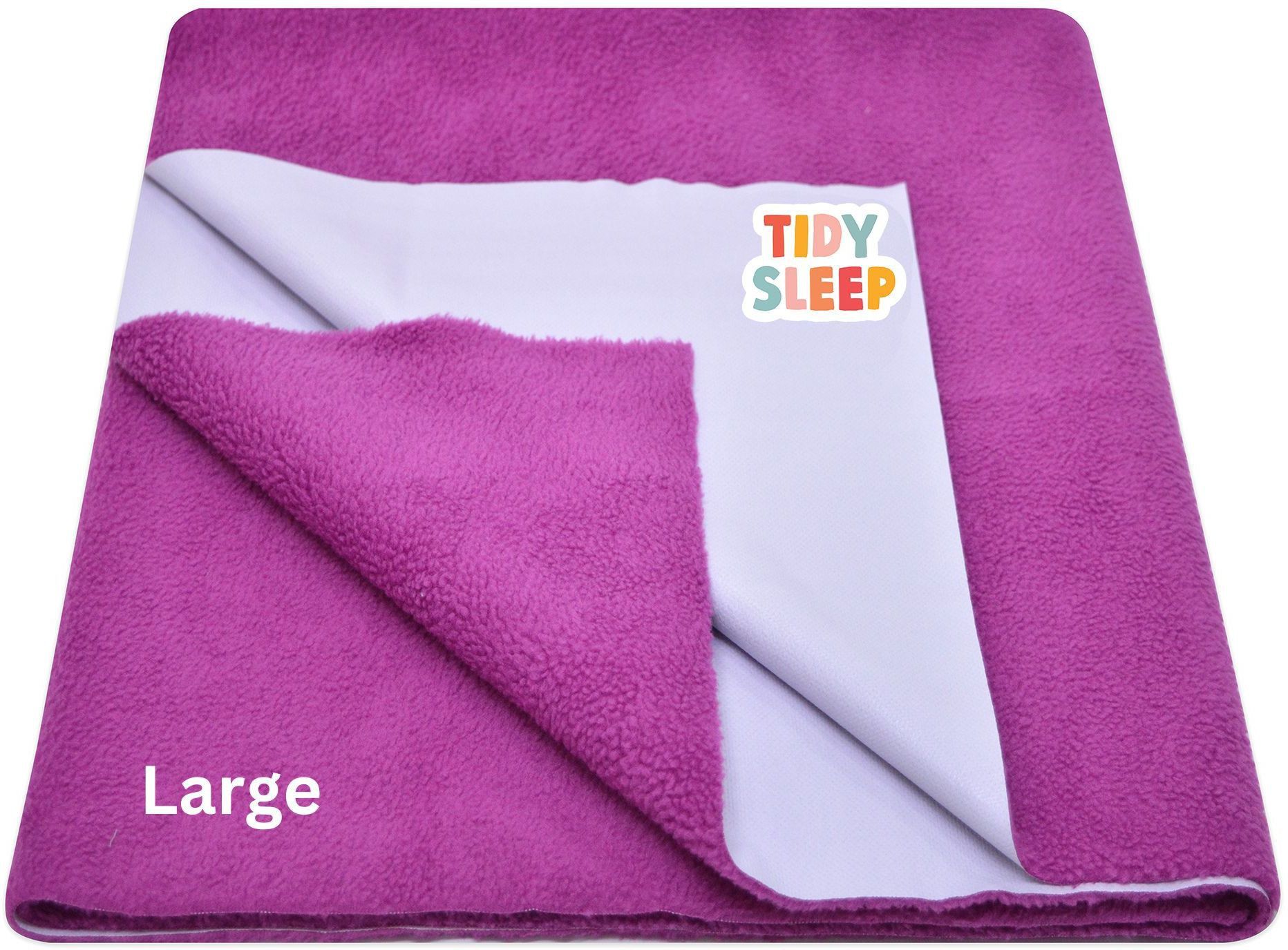 tidy sleep Cotton, Fleece Baby Bed Protecting Mat-picture-16