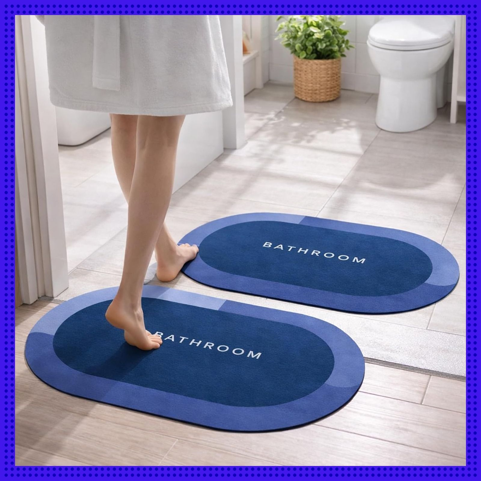 exportwise Rubber Bathroom Mat-picture-11