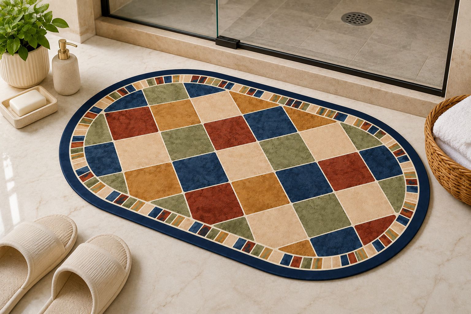 shailaja creations Rubber Door & Floor Mat-picture-39