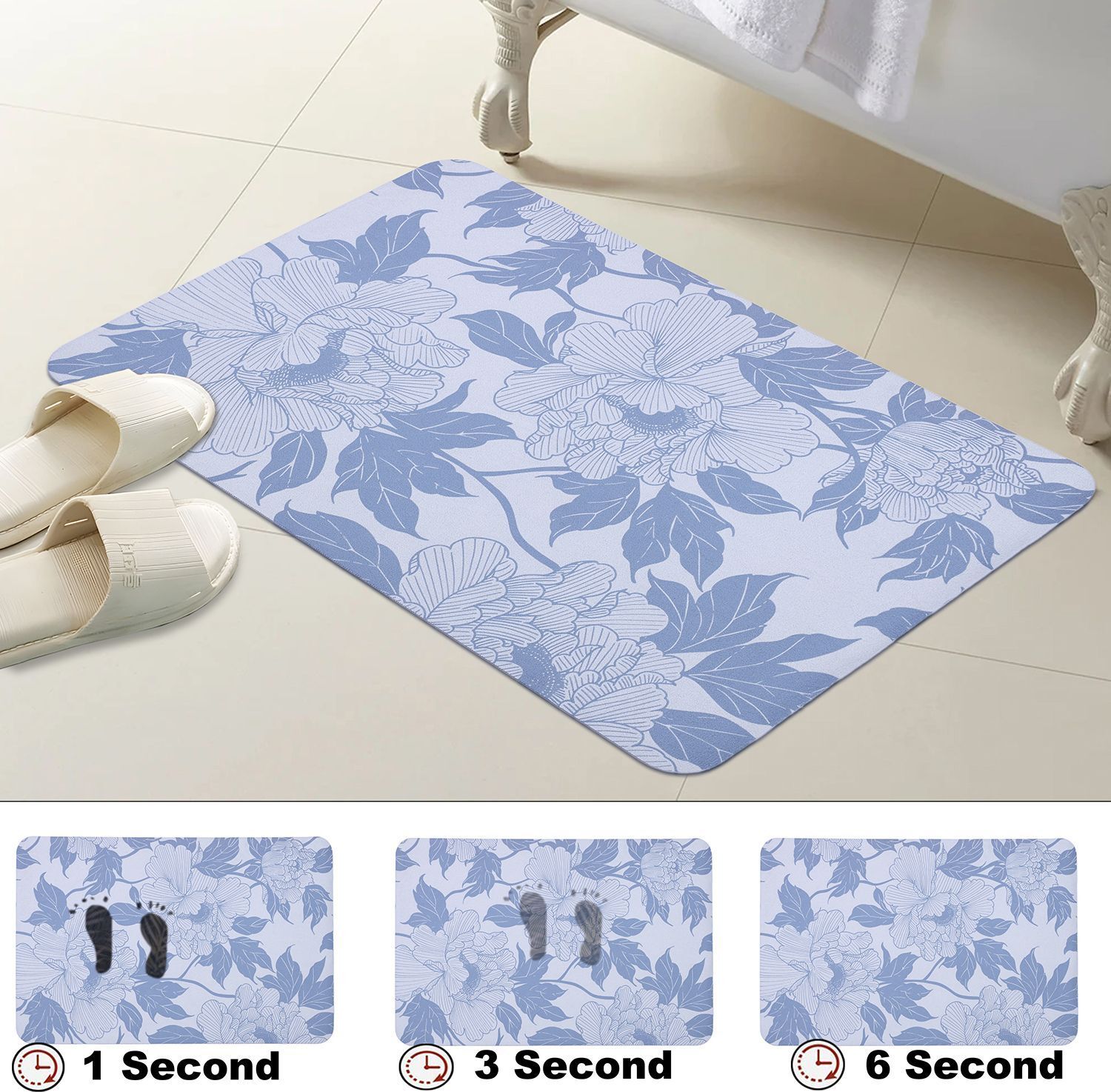 flipkart smartbuy Rubber Bathroom Mat-picture-14
