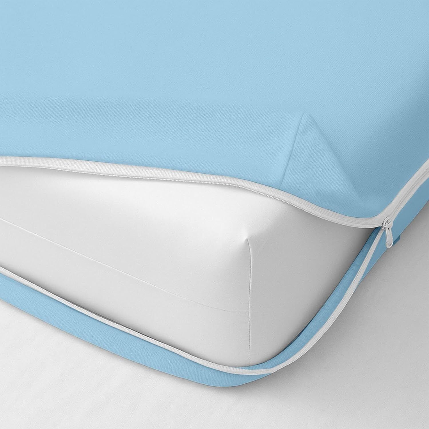 Aesbh Double Size Zippered Terry Cotton Waterproof Mattress Cover-picture-32