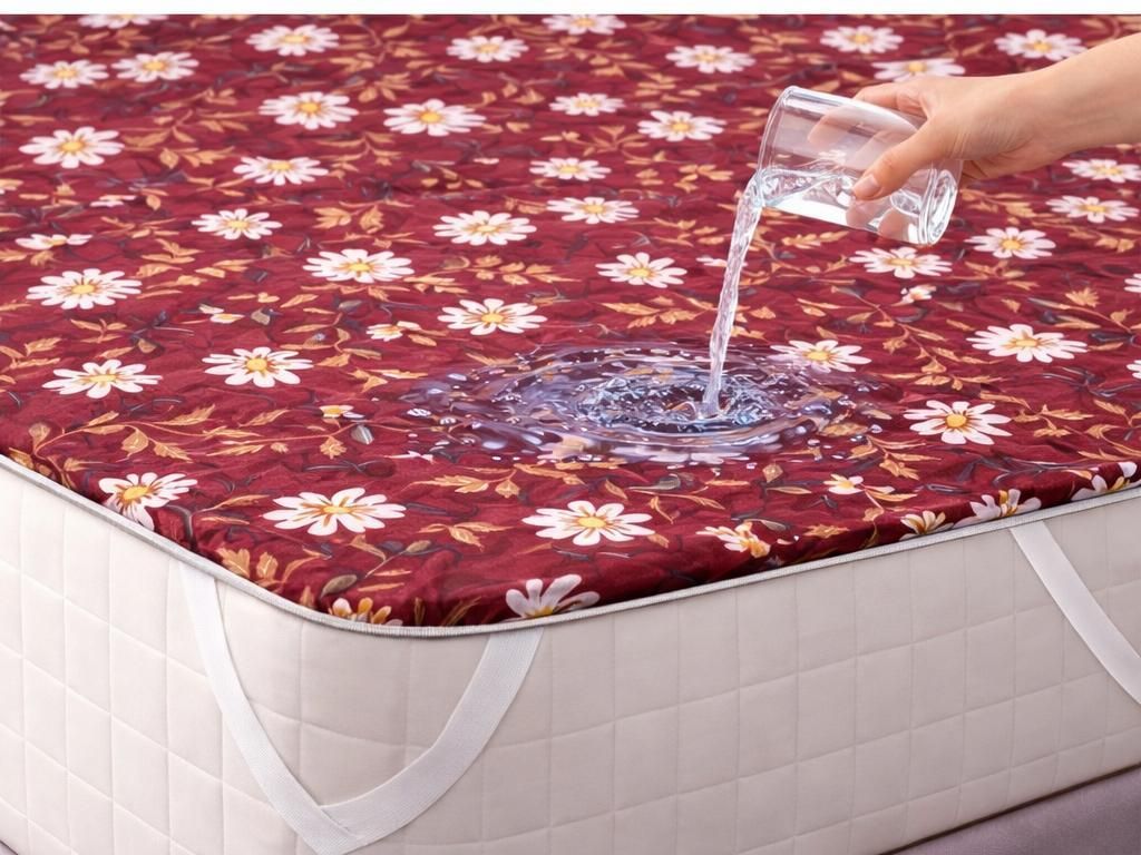 2 inch (5.08 cm) Double Size Waterproof Mattress Topper-image-43