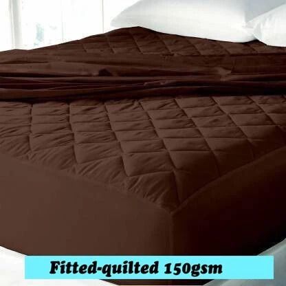 Single Size Fitted Micro Breathable, Stretchable, Waterproof Mattress Cover