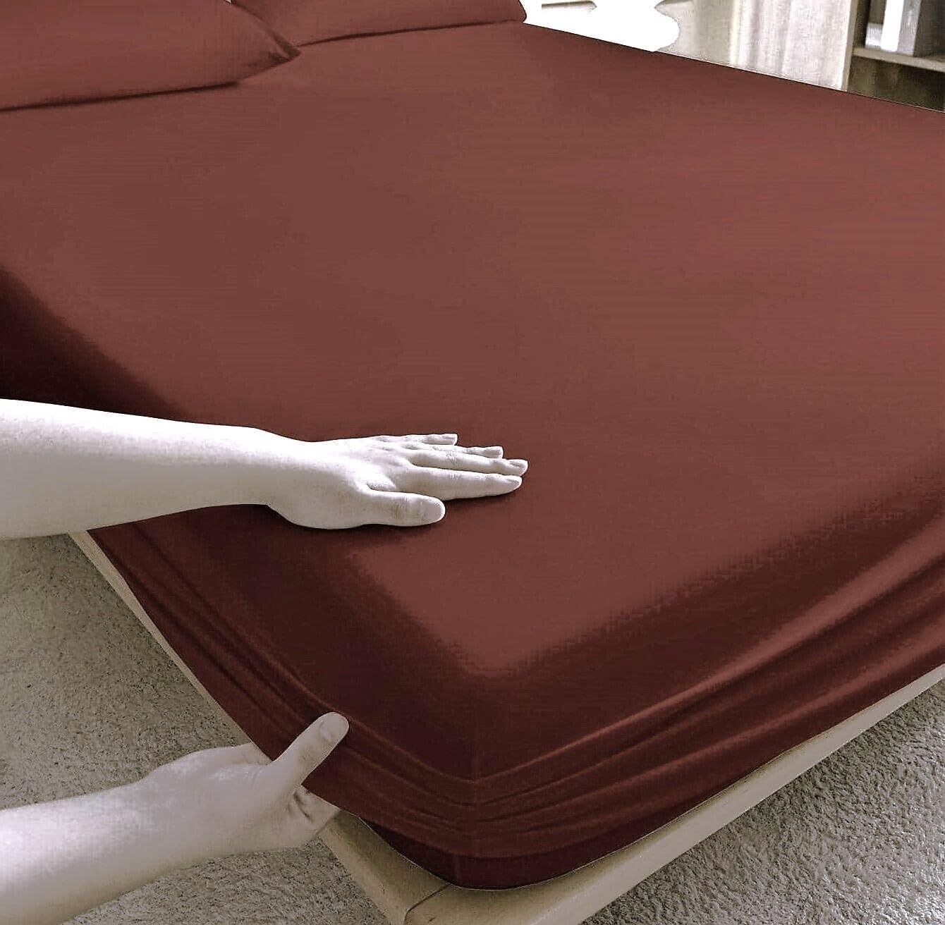 King Size Elastic Strap Terry Cotton Breathable, Stretchable, Waterproof Mattress Cover