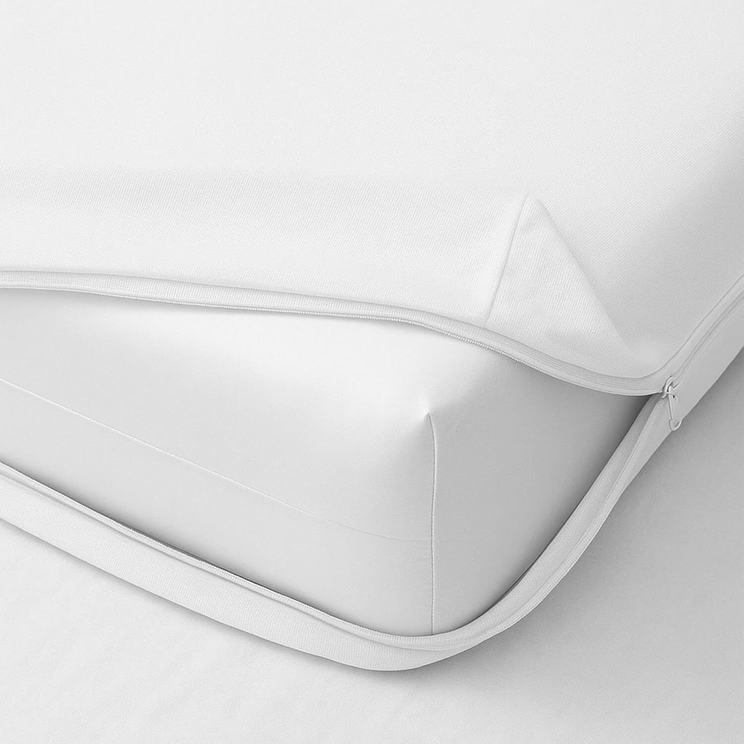 FABMARTS Single Size Zippered Terry Cotton Waterproof Mattress Cover-picture-39