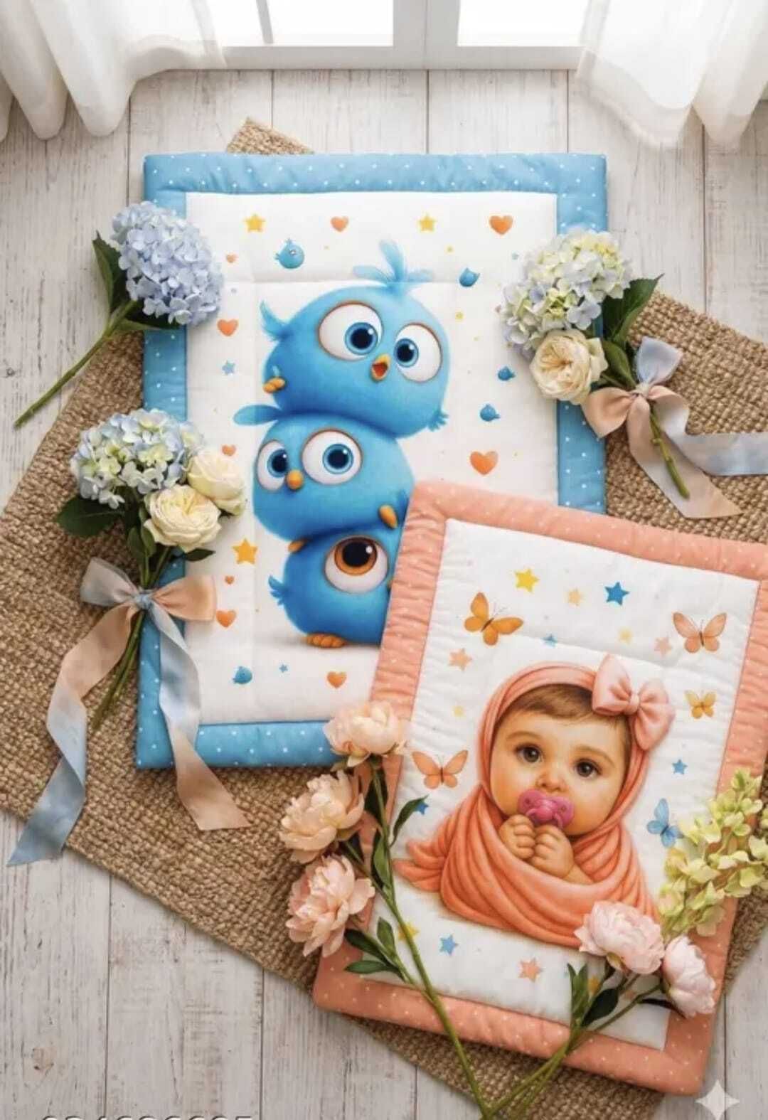 DreamSky Baby Printed Sleeping Mat Pack of-2-image-39