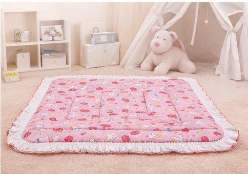 Cotton Quilted Baby Comfort Mat for Newborn Sleeping and Resting-image-32