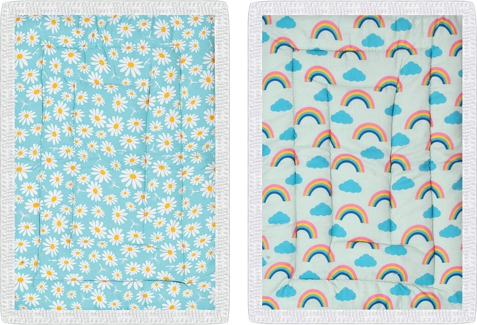 Soft Mattress For New Born Baby Unique Design, Baby Mat, Godadi, Set Of 2-image-16