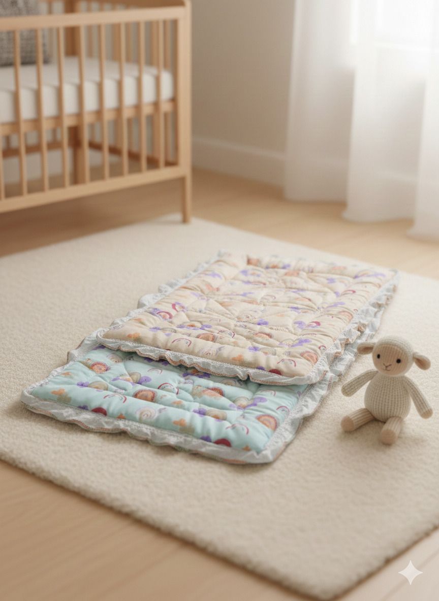 globalrise Mattress New Born Baby Bed |Godari | Sleeping Mattress Unique Design set of 2-picture-24