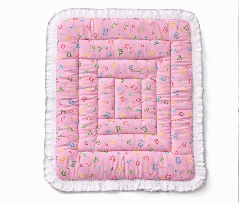 New Born Baby Supper Soft Fril Mattress(0-6 Months)( Pack Of 1)-image-15