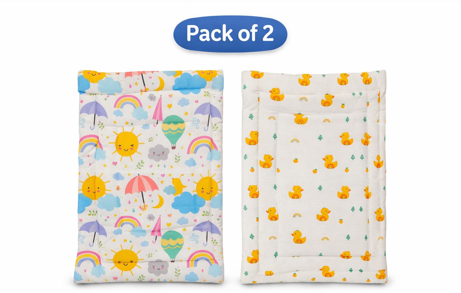 Baby Godadi Combo (Pack of 2) |Foldable,Washable Bedding Set for Newborn & child-image-9
