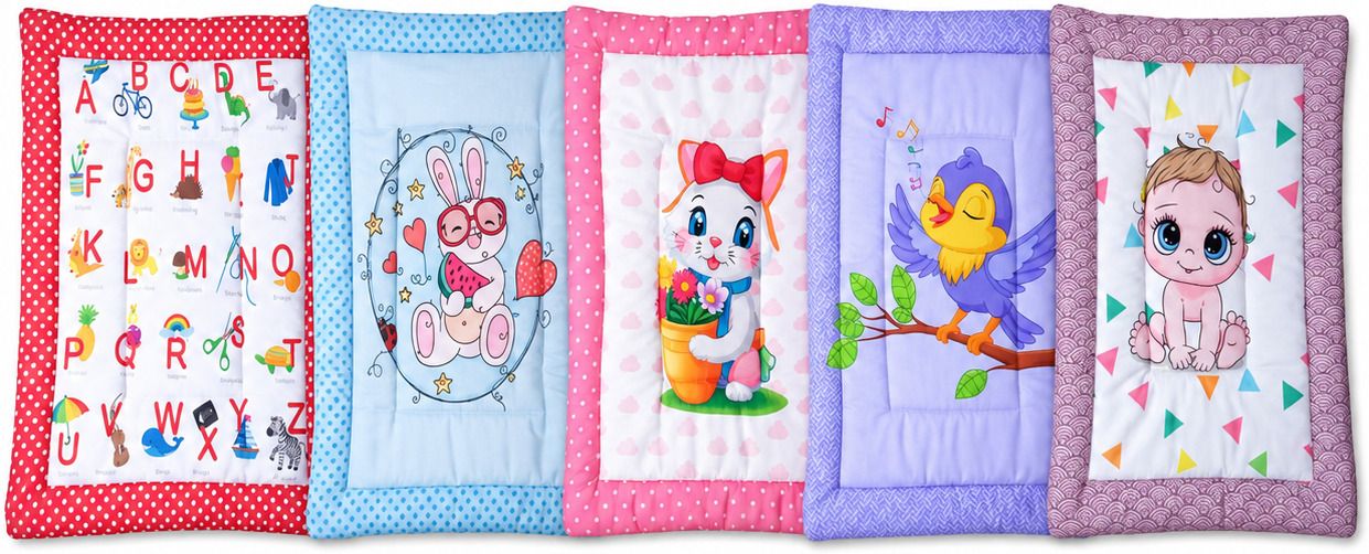babyora Floral Micro Cotton Godadi Pack of 5-picture-11